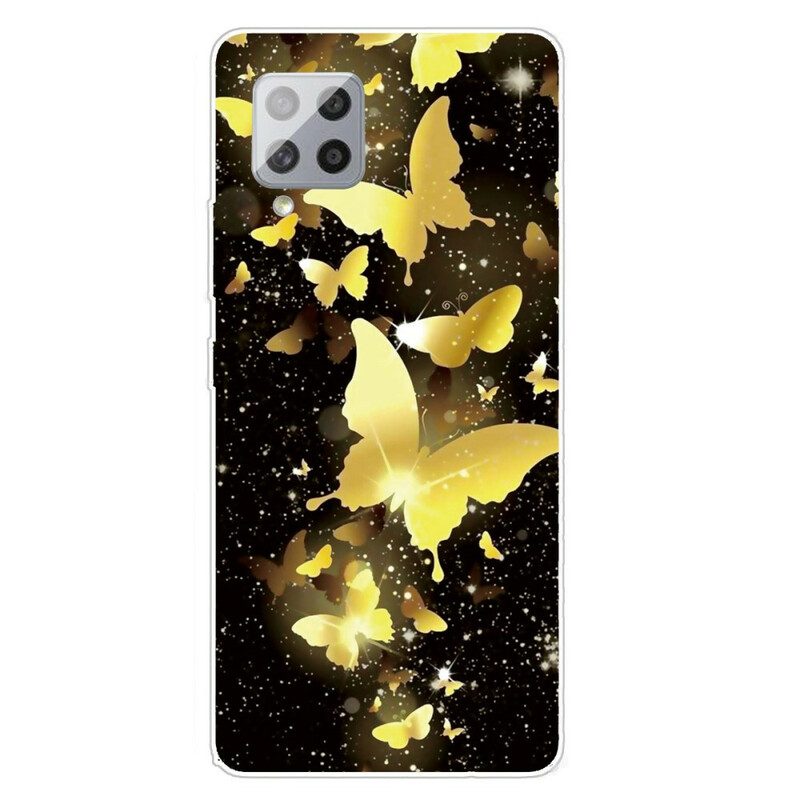 Cover Samsung Galaxy A42 5G Farfalle Farfalle