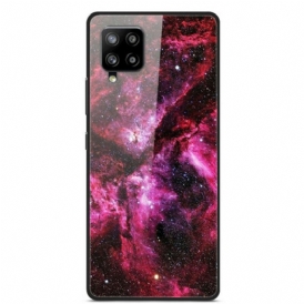 Cover Samsung Galaxy A42 5G Fata Dei Fiori In Vetro Temperato