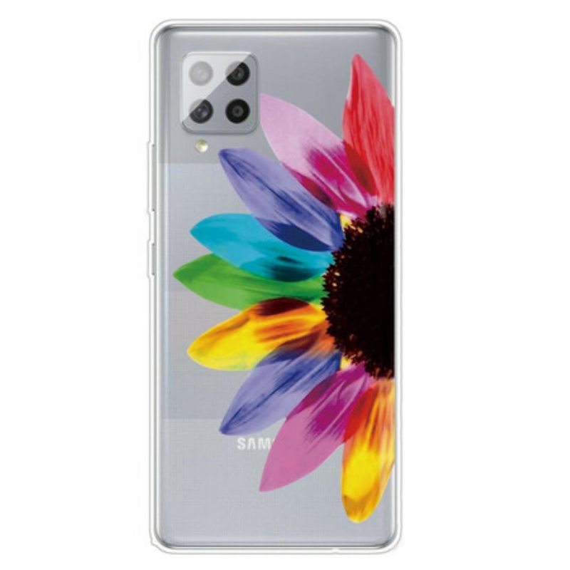 Cover Samsung Galaxy A42 5G Fiore Colorato