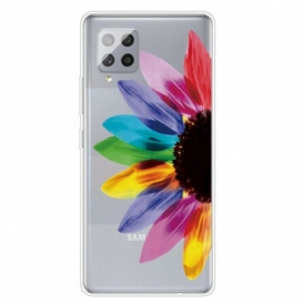 Cover Samsung Galaxy A42 5G Fiore Colorato