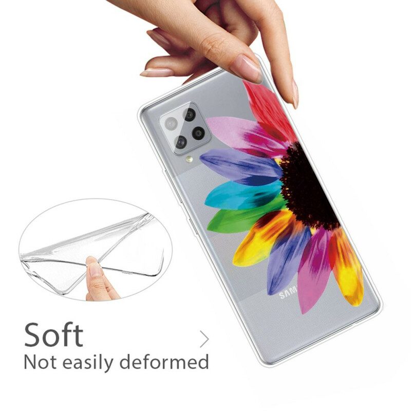 Cover Samsung Galaxy A42 5G Fiore Colorato