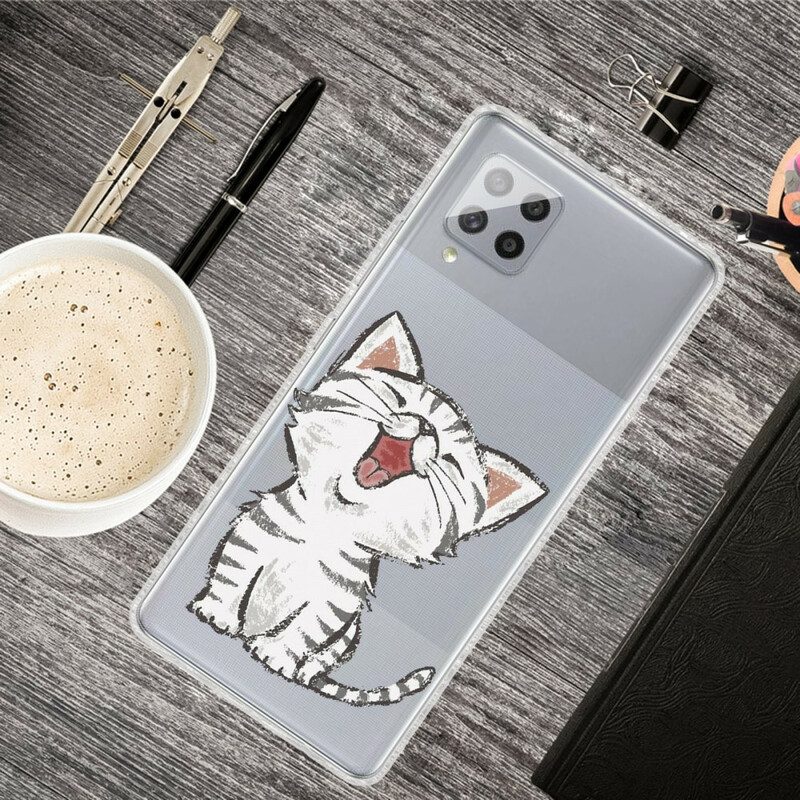 Cover Samsung Galaxy A42 5G Gatto Carino