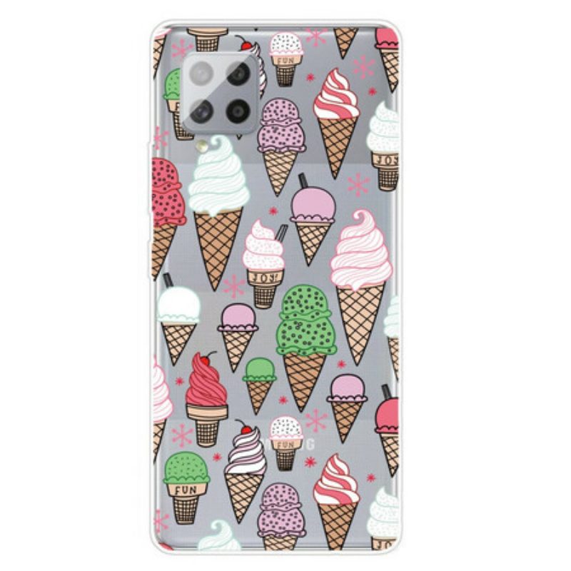 Cover Samsung Galaxy A42 5G Gelato Alla Crema