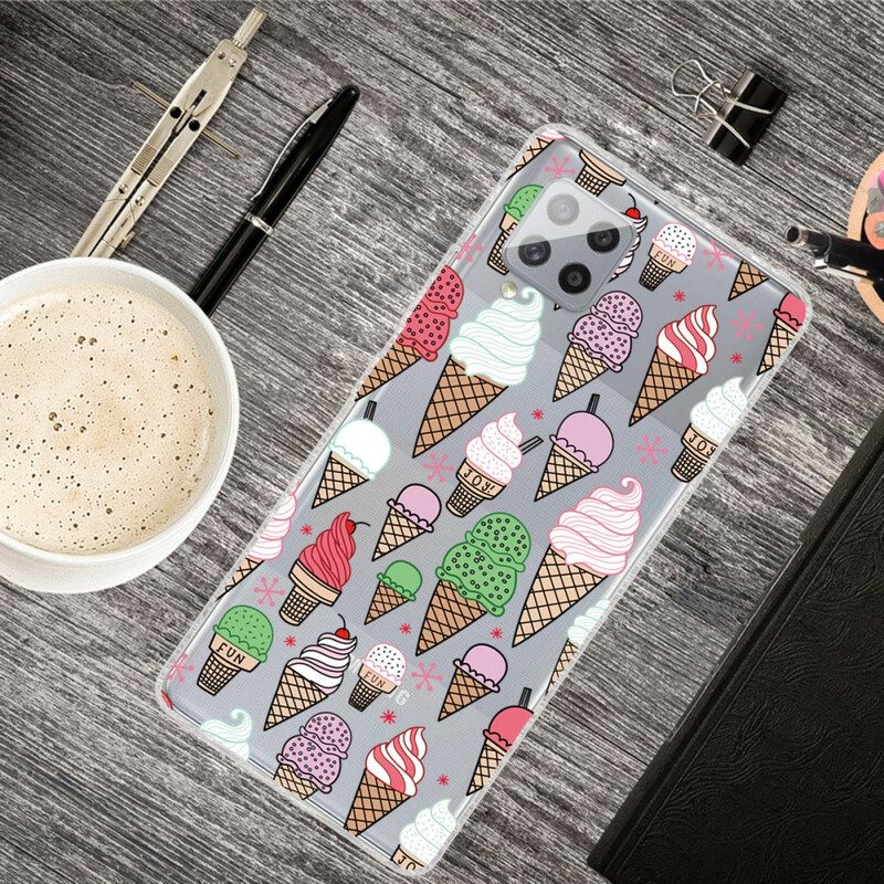 Cover Samsung Galaxy A42 5G Gelato Alla Crema