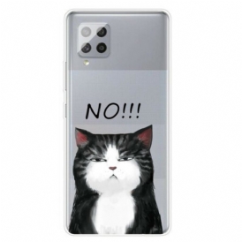 Cover Samsung Galaxy A42 5G Il Gatto Che Dice Di No