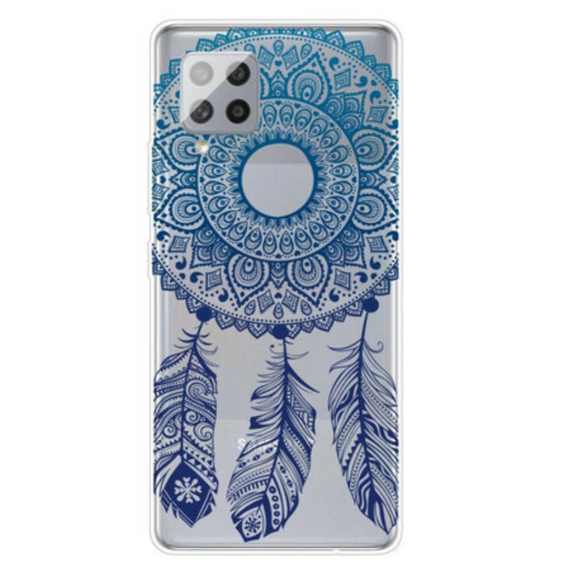 Cover Samsung Galaxy A42 5G Mandala A Fiore Singolo