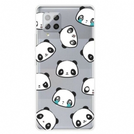 Cover Samsung Galaxy A42 5G Panda Sentimentali Senza Soluzione Di Continuità