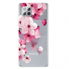 Cover Samsung Galaxy A42 5G Piccoli Fiori Rosa