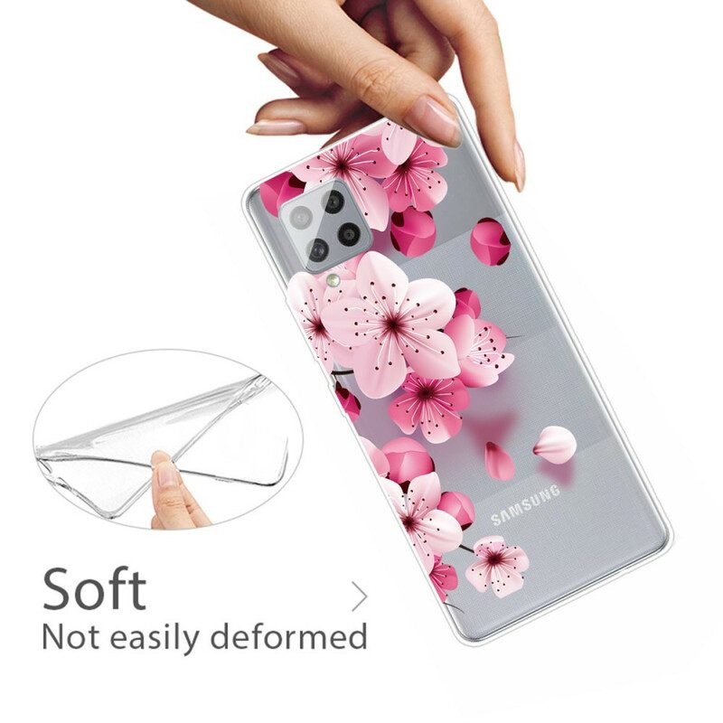 Cover Samsung Galaxy A42 5G Piccoli Fiori Rosa