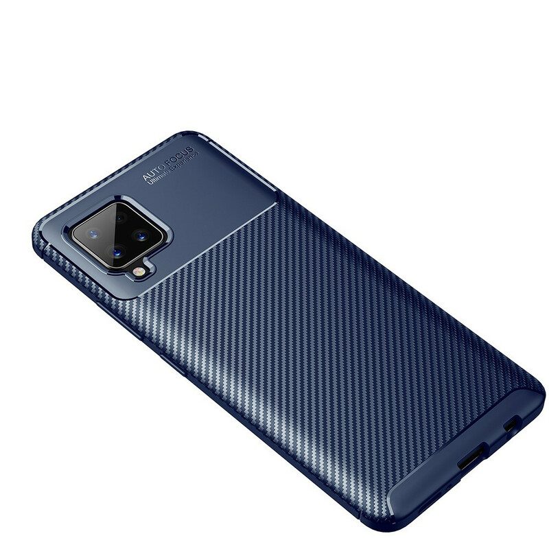 Cover Samsung Galaxy A42 5G Struttura Flessibile In Fibra Di Carbonio