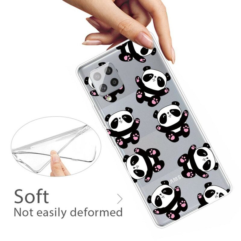 Cover Samsung Galaxy A42 5G Top Panda Divertimento