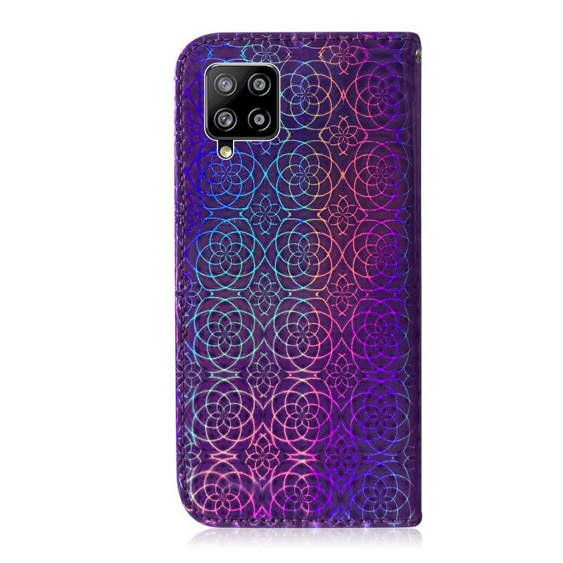 Custodia in pelle Samsung Galaxy A42 5G Colore Puro