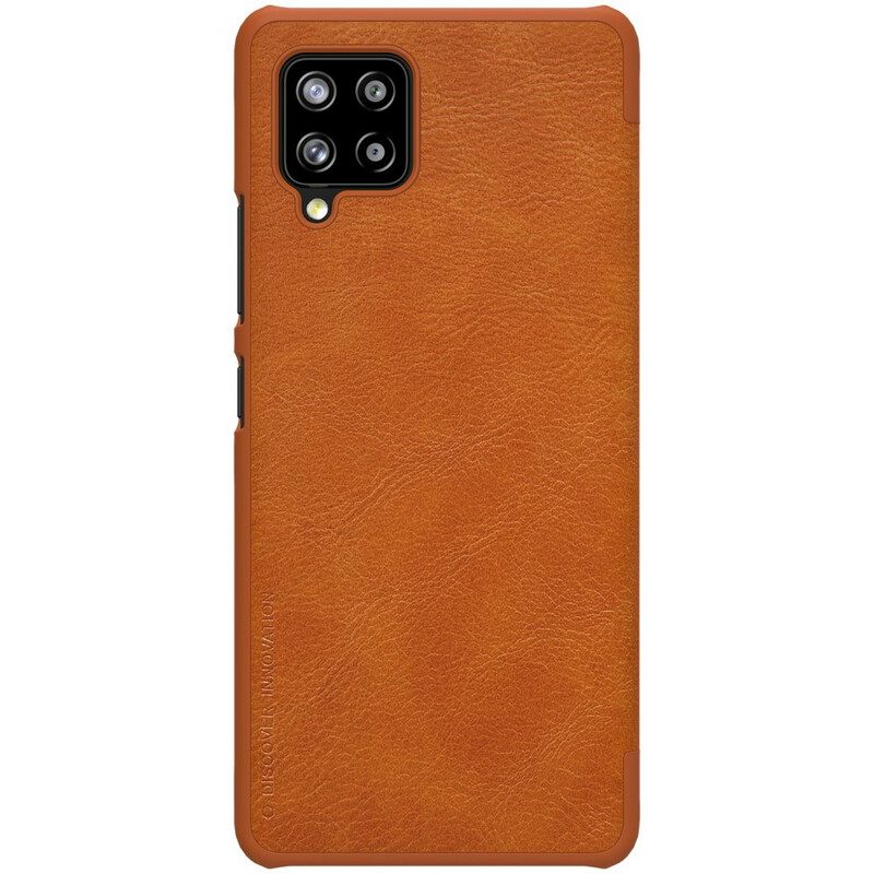 Folio Cover Samsung Galaxy A42 5G Custodia in pelle Serie Nillkin Qin