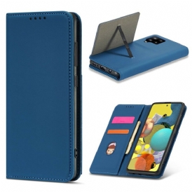 Folio Cover Samsung Galaxy A42 5G Custodia in pelle Supporto Per Portacarte