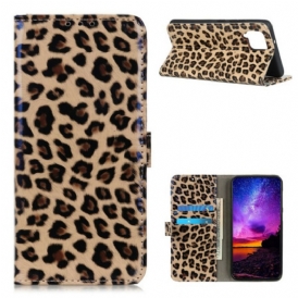 Folio Cover Samsung Galaxy A42 5G Leopardo