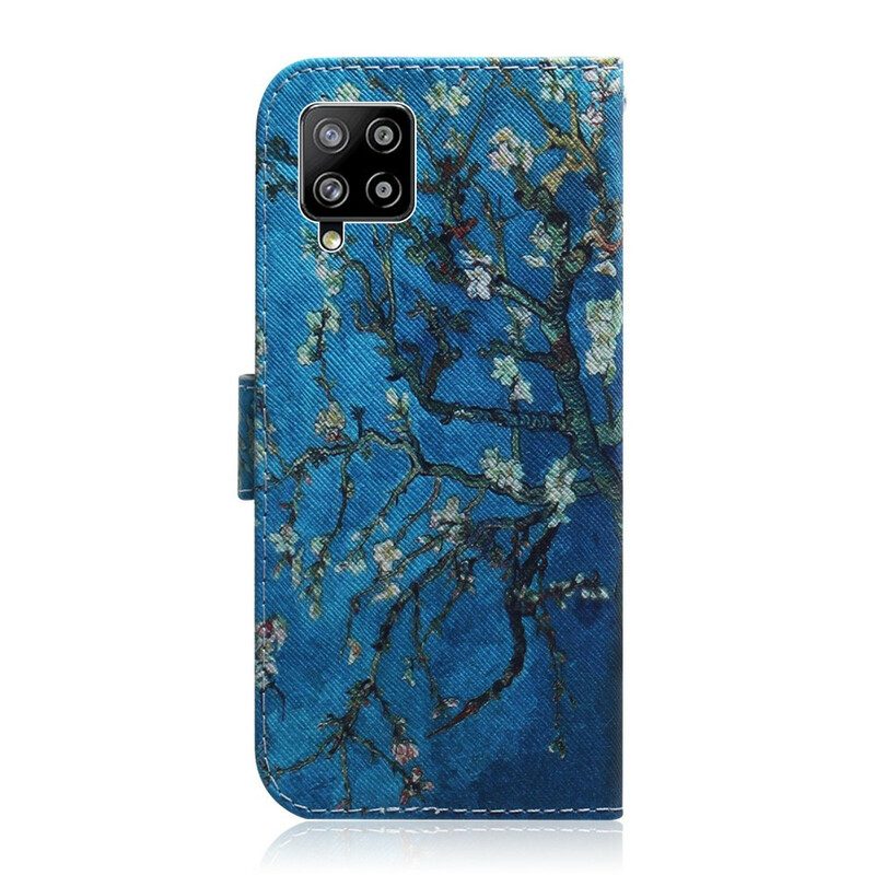 Folio Cover Samsung Galaxy A42 5G Ramo Di Un Albero In Fiore