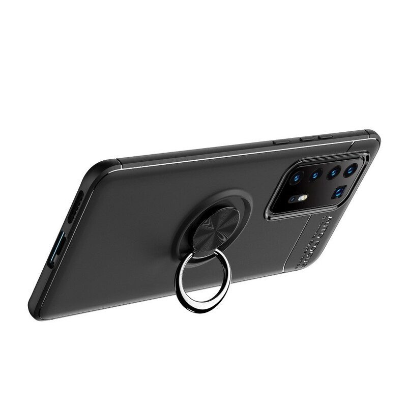 Cover Huawei P40 Pro Plus Anello Rotante