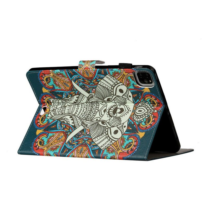 Custodia in pelle iPad Pro 11" (2020) Elefante Multicolore