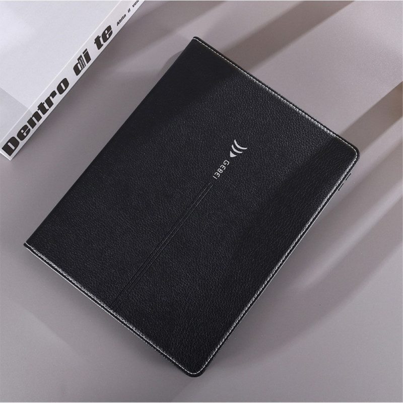 Custodia in pelle iPad Pro 11" (2020) Gebei Ecopelle Litchi