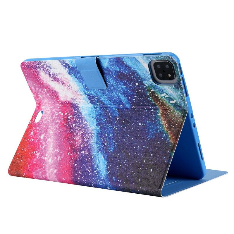 Custodia in pelle iPad Pro 11" (2020) Modello Spaziale