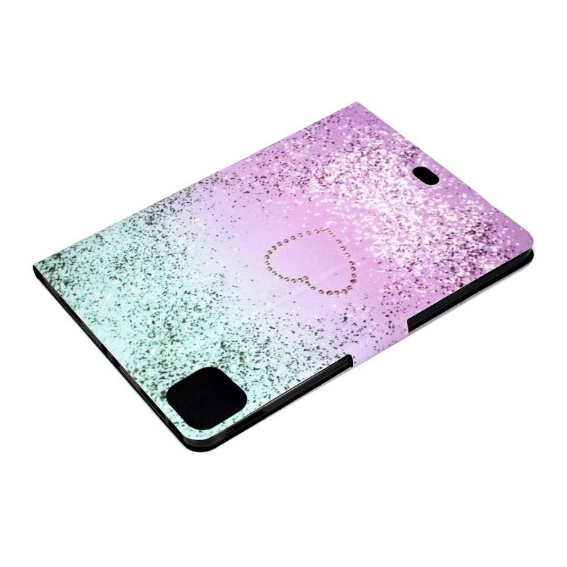 Custodia in pelle iPad Pro 11" (2020) Paillettes Lucide