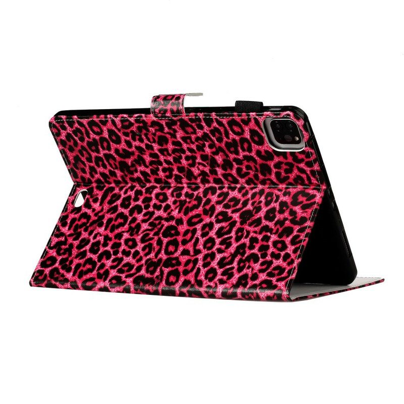 Folio Cover iPad Pro 11" (2020) Motivo Leopardato Rosa