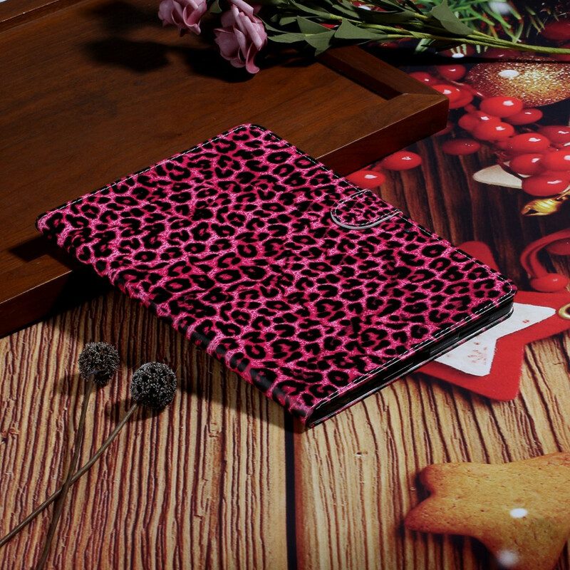 Folio Cover iPad Pro 11" (2020) Motivo Leopardato Rosa