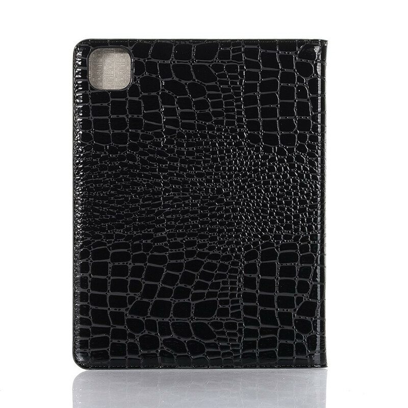 Folio Cover iPad Pro 11" (2020) Pelle Di Coccodrillo Monocromatica