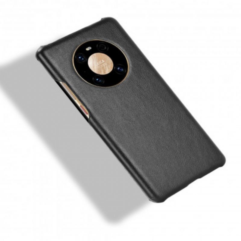 Cover Huawei Mate 40 Pro Effetto Pelle Litchi