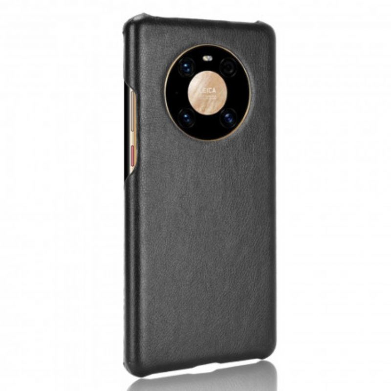 Cover Huawei Mate 40 Pro Effetto Pelle Litchi