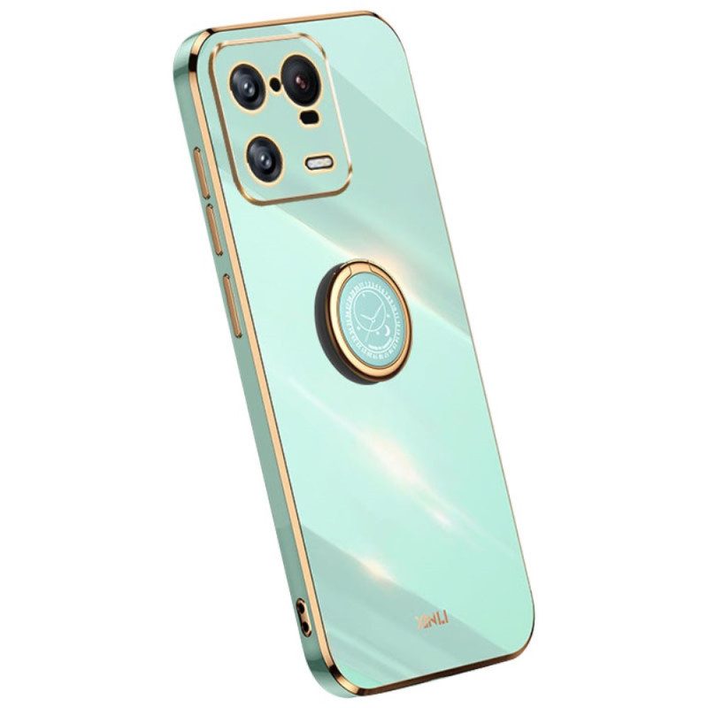 Cover Xiaomi 13 Pro Porta Anelli Effetto Metallo Xinli