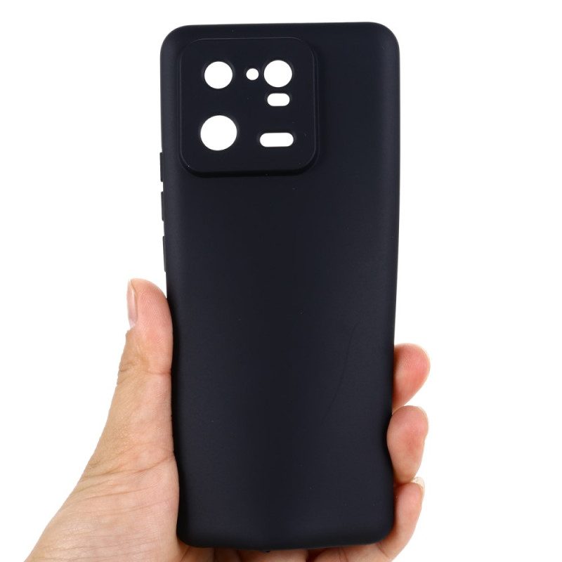 Cover Xiaomi 13 Pro Silicone Liquido Con Cordino