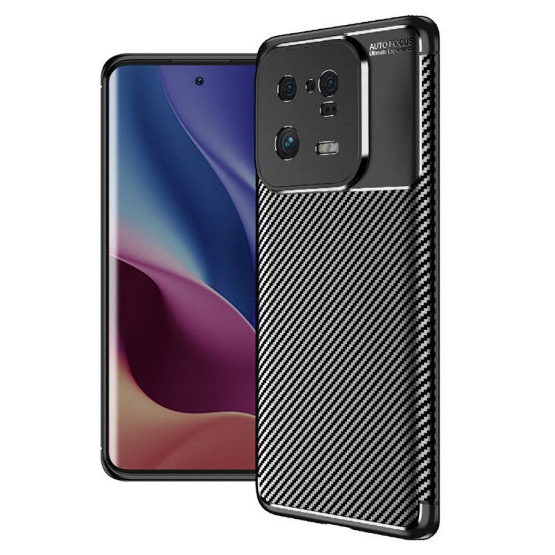 Cover Xiaomi 13 Pro Struttura Flessibile In Fibra Di Carbonio