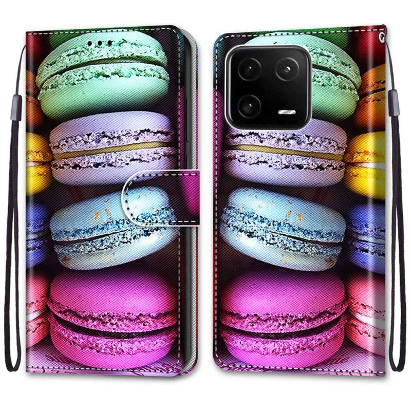 Custodia A Portafoglio Xiaomi 13 Pro Macarons