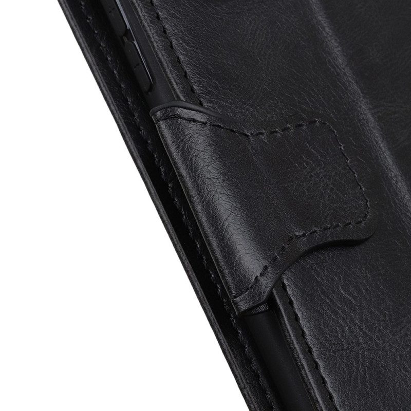 Custodia in pelle Xiaomi 13 Pro Chiusura In Pelle Stile Reversibile