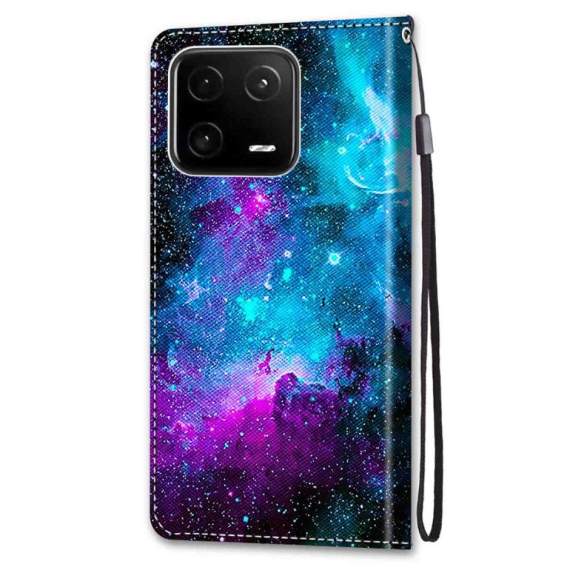 Custodia in pelle Xiaomi 13 Pro Cielo Cosmico