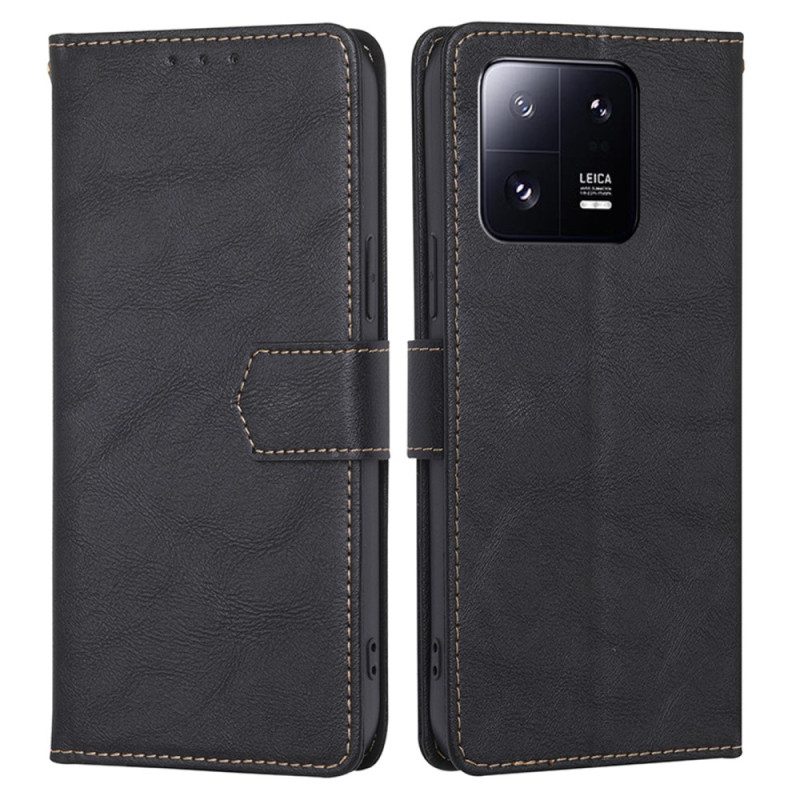 Custodia in pelle Xiaomi 13 Pro Rfid Classico