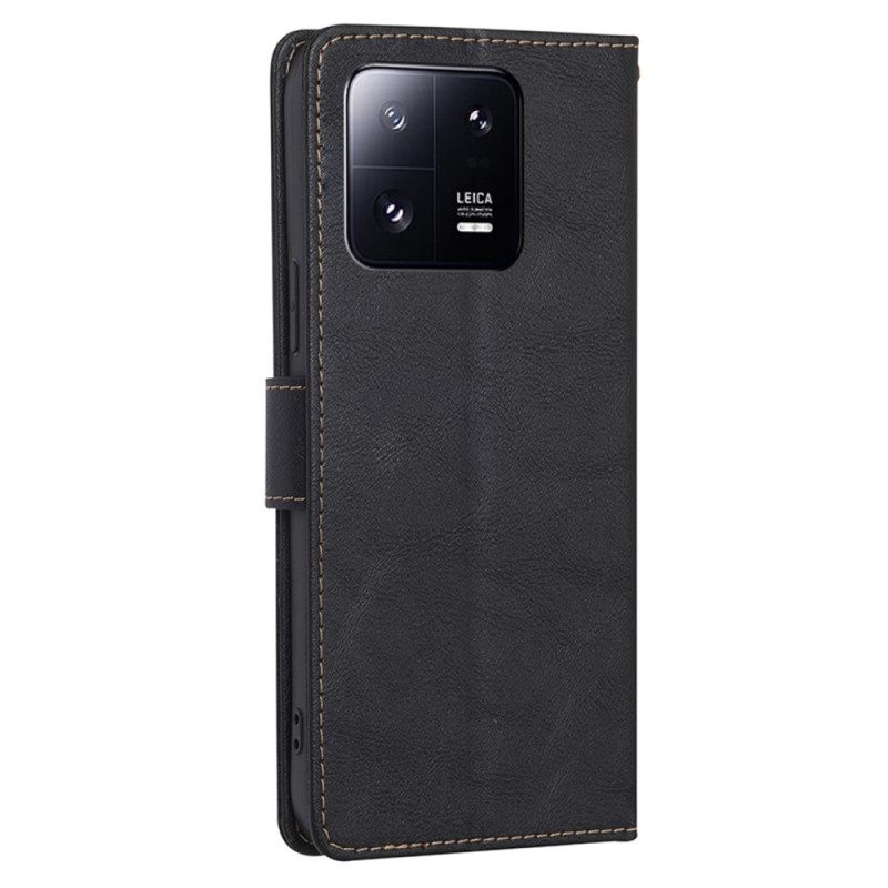 Custodia in pelle Xiaomi 13 Pro Rfid Classico