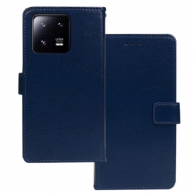 Custodia in pelle Xiaomi 13 Pro Stile In Pelle Idewei