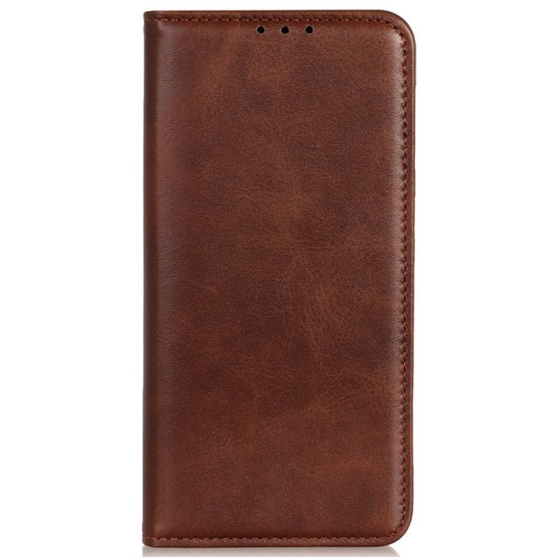 Folio Cover Xiaomi 13 Pro Custodia in pelle Cuoio Spaccato