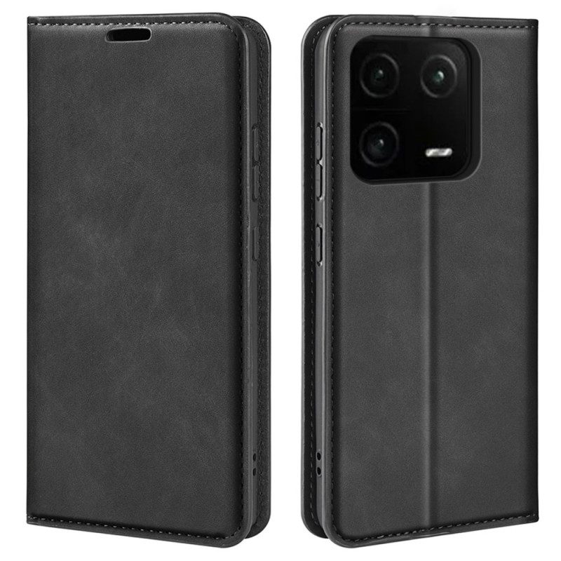 Folio Cover Xiaomi 13 Pro Custodia in pelle Serie D'epoca