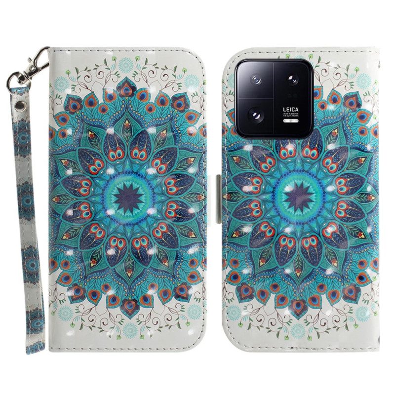 Folio Cover Xiaomi 13 Pro Mandala Strappy