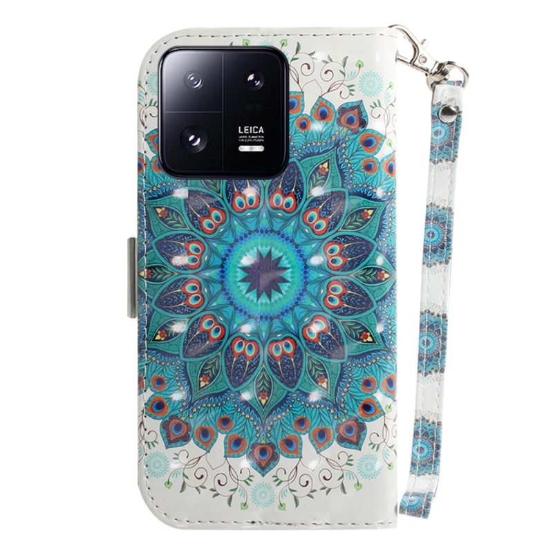 Folio Cover Xiaomi 13 Pro Mandala Strappy