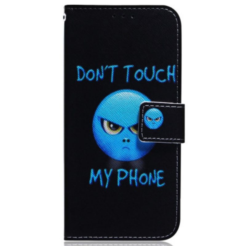 Folio Cover Xiaomi 13 Pro Telefono Emoji Con Cordino