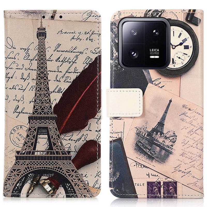 Folio Cover Xiaomi 13 Pro Torre Eiffel