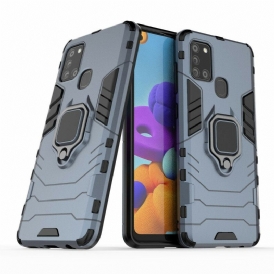 Cover Samsung Galaxy A21s Anello Resistente