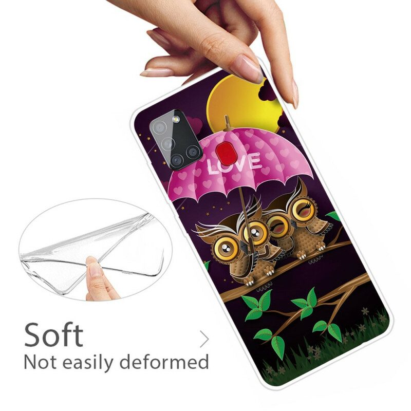 Cover Samsung Galaxy A21s Gufi Flessibili Dell'amore