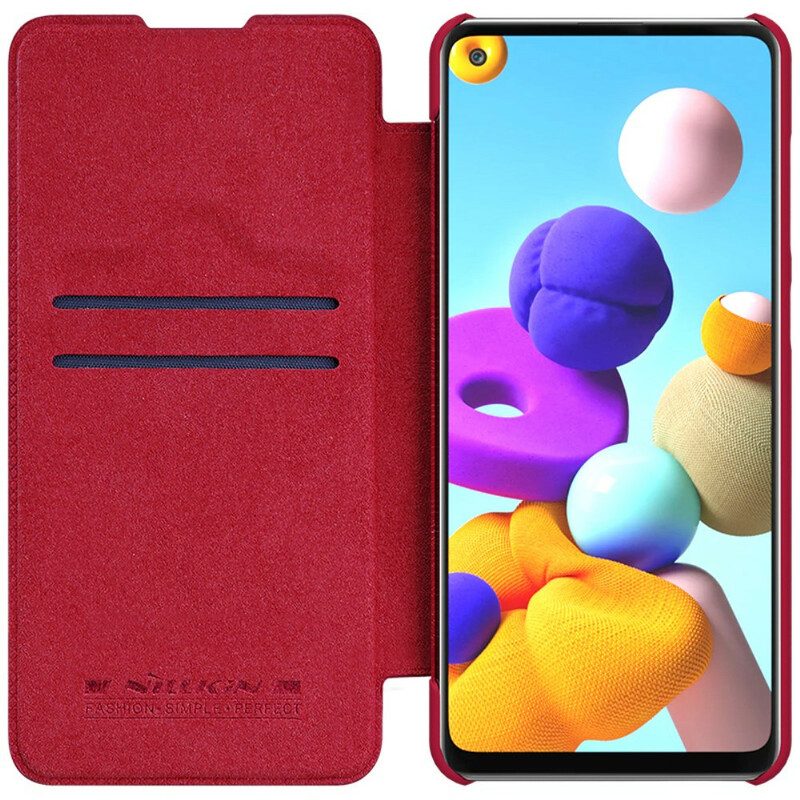 Cover Samsung Galaxy A21s Serie Nillkin Qin