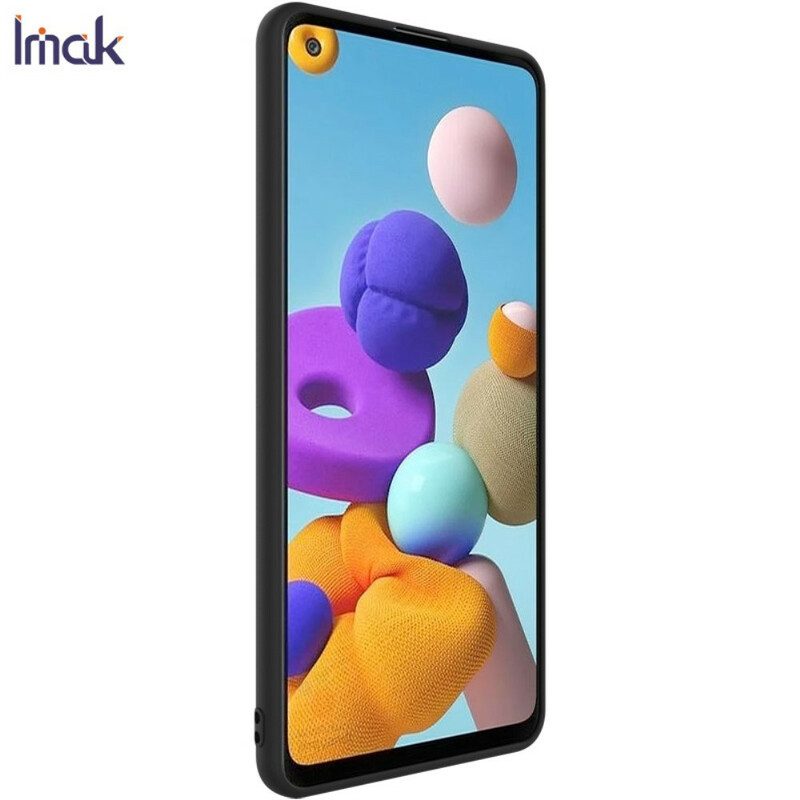 Cover Samsung Galaxy A21s Tappetino In Silicone Serie Uc-1 Imak