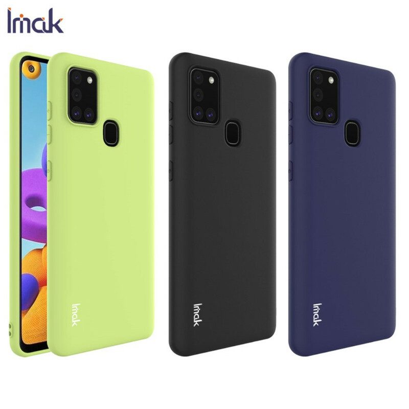 Cover Samsung Galaxy A21s Tappetino In Silicone Serie Uc-1 Imak